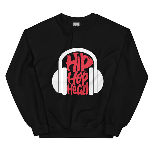 Hip Hop Head Black Sweatshirt