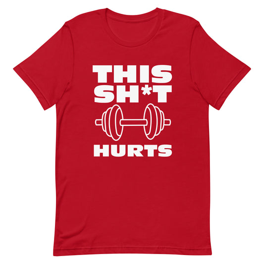 This Sh*t Hurts Fitness Shirt (Various Colors)