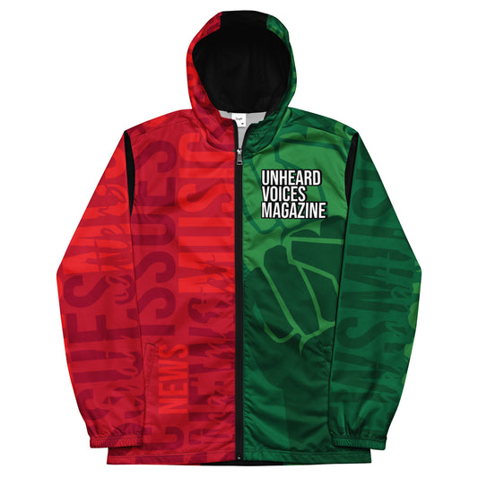 Unheard Voices Magazine windbreaker