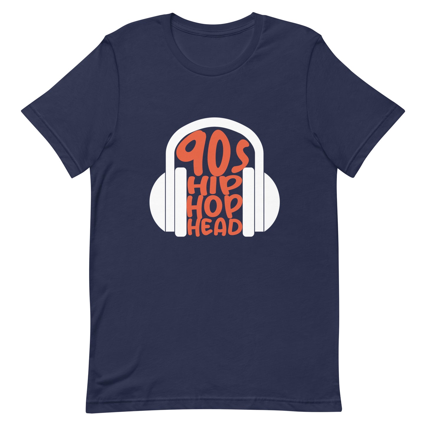 90s hip-hop head shirt navy