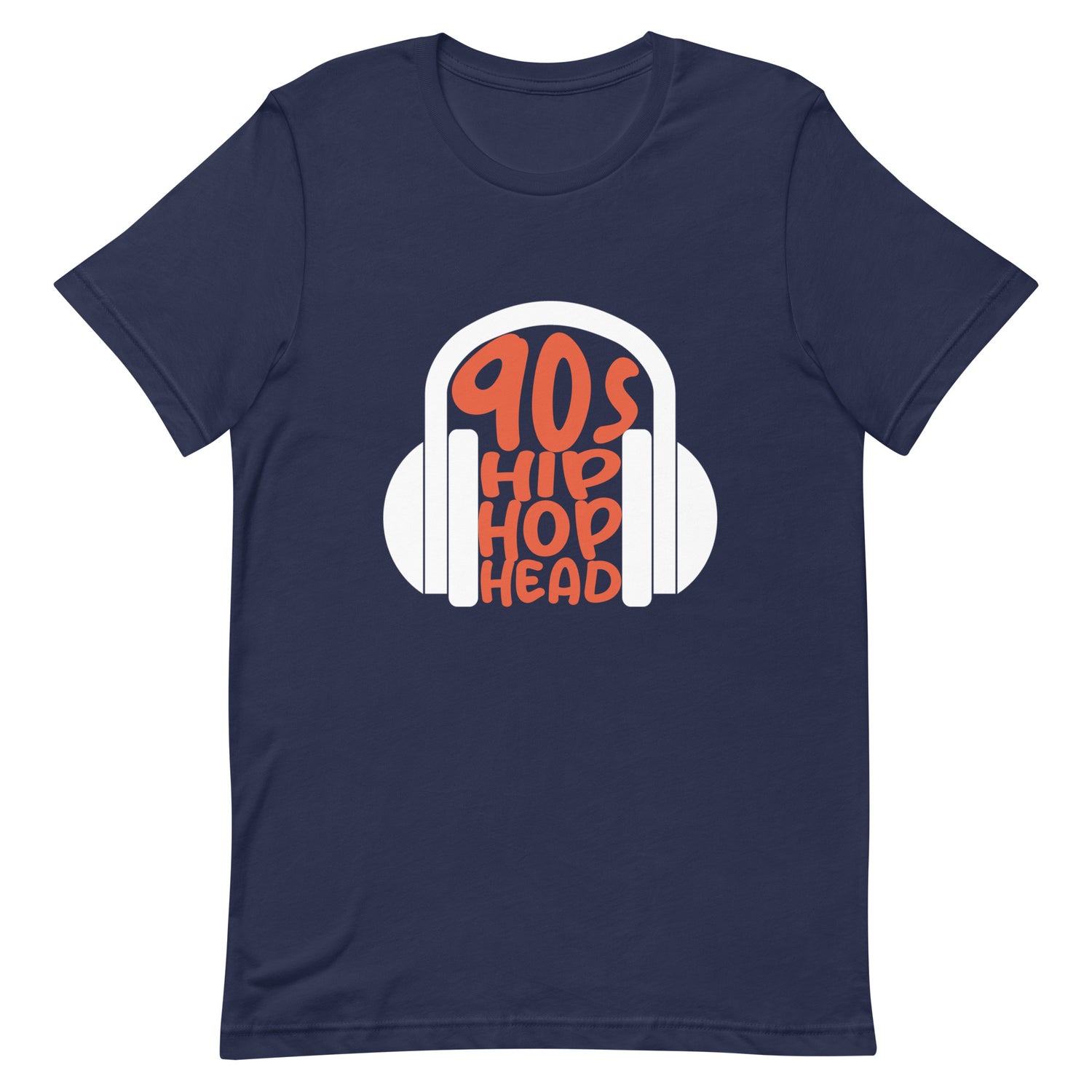 90s hip-hop head shirt navy